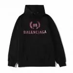 balenciaga embroidered sweater fr hoodie noir logo pink